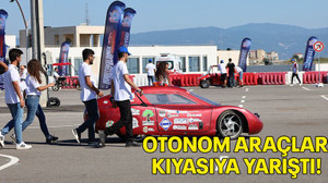 Otonom araçlar kıyasıya yarıştı!